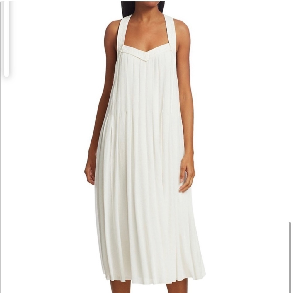 Stunning Rag & Bone Sabine Pleated Sundress Dress with Back Detail Size 2 NWT - Picture 2 of 14